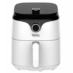 Фритюрник с горещ въздух AirFryer Oliver Voltz OV51980V, 1400W, 3.5L, Таймер, 80-200C, Бял, (35922502)