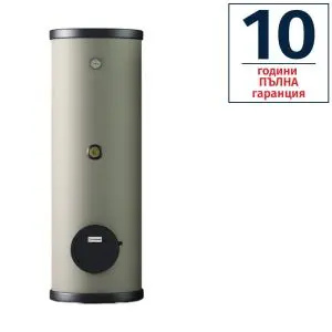 Комбиниран подово стоящ бойлер TEDAN Combi Style INOX 200 литра,една серпентина, неръждаем,  6 kW, (21192)