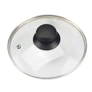 Стъклен капак Sapir SP 1200 AL22, 22 см, Отвор за пара, Универсален