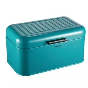 Кутия за хляб Klausberg KH 1711, 30.5x20 см, Стилен дизайн, Tюркоаз, (12729)