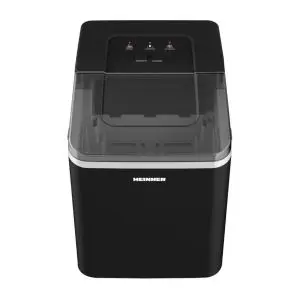 Ледогенератор HEINNER HIM-120BK, 12 кг/24 часа, 1.5L Резервоар, Самопочистване, Черен, (22430)