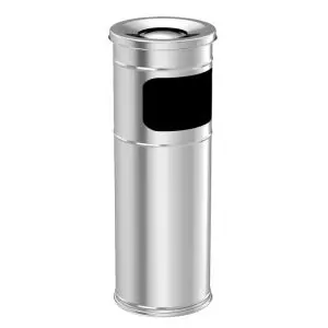 Пепелник - колона Vinoks 764400 , 60х25 см, Инокс, (99VK764400)