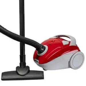 Прахосмукачка с торба Hausberg HB-2080RS, 700W, 1.5 l, Class A, Кабел 3.2м, Червен, (14637)