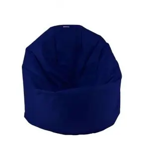 Пуф, за деца, 210л., Relaxo - Panama Indigo, Водоустойчив, Перящ се калъф, Пълнеж от Полистиролни перли