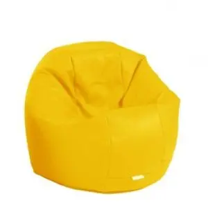 Пуф, за деца, 210л., Relaxo - Teteron Yellow Quince, За открито, Перящ се калъф, Пълнеж от Полистиролни перли, (15672)