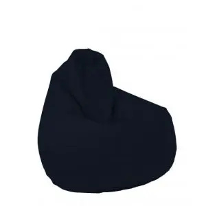 Пуф, круша за деца 4-14 г.,160л. Nirvana Light - Teteron Bluemarine, За открито, Перящ се калъф, Пълнеж от Полистиролни перли, 8354