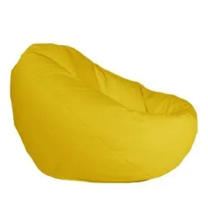 Пуф, круша, 320л., Nirvana Grande - Teteron Yellow Quince, За открито, Перящ се калъф, Пълнеж от Полистиролни перли, (15669)