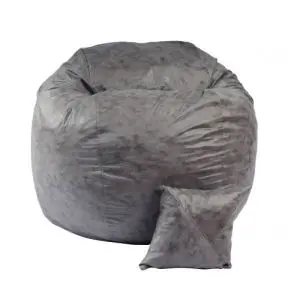 Комплект, Барбарон и декоративна възглавница, 450л. Matusalem - Smoke Grey, Перящ се калъф, Подходящ за деца, Пълнеж с микс от мемори пяна и дунапрен, Гама Premium