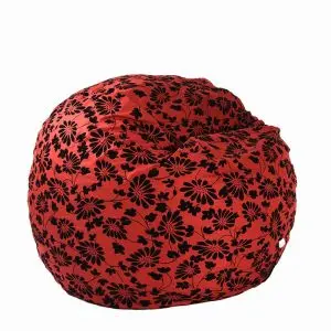 Пуф, Барбарон, 600л., King Size - Poppy, Перящ се калъф, Трансформира се в легло, Пълнеж с микс от мемори пяна и дунапрен, Гама Premium