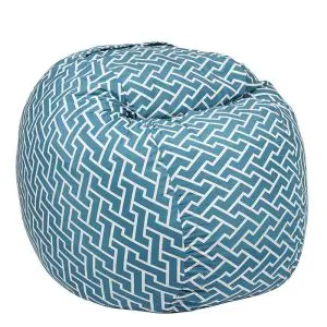 Барбарон 600л. King Size, Zippity Turquoise, Перящ се калъф, Пълнеж с микс от мемори пяна и дунапрен, Гама Premium, (PUF-M-K-PT-ZIT)