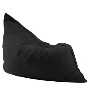 Пуф, 500л. Magic pillow XXL - Black Velvet, Перящ се калъф, Пълнеж с микс от мемори пяна и дунапрен, Гама Plush honey, 8240