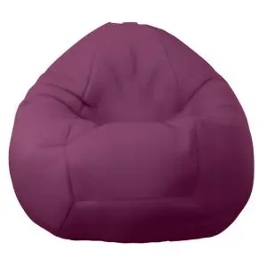 Пуф, круша, 520л., Nirvana Gigant - Panama Magenta, Водоустойчив, Перящ се калъф, Пълнеж от Полистиролни перли, 8202