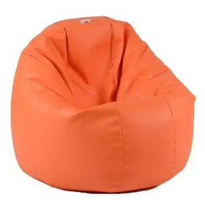 Пуф 330л., Relaxo XL - Orange, Еко кожа, Пълнеж от Полистиролни перли, 8113