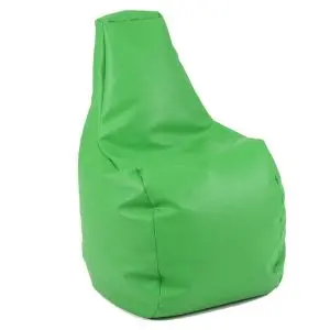 Пуф, стол за деца 2-8 г., 120л. Sunlounger Junior - Verde, Еко кожа, Пълнеж от Полистиролни перли