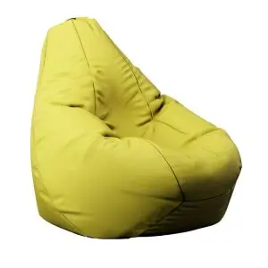 Пуф, круша, 220л., Nirvana Hobbit - Panama Olive, Водоустойчив, Перящ се калъф, Пълнеж от Полистиролни перли