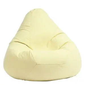 Калъф за пуф круша, 220л., Nirvana Hobbit - Lemon, (Не съдържа пълнеж), Гама Premium, 8711