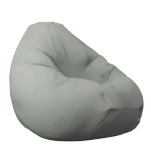 Калъф за пуф круша, 320л., Nirvana Grande - Teteron Grey, (Не съдържа пълнеж), за открито, 8653