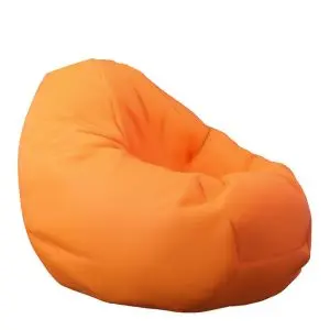 Калъф за пуф круша, 320л., Nirvana Grande - Panama Neon Orange, (Не съдържа пълнеж), водоустойчив, 8616
