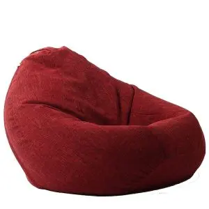 Калъф за пуф круша, 520л., Nirvana Gigant - Red wine, (Не съдържа пълнеж), Гама Premium Rustic, 8549