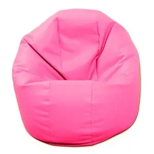 Калъф за пуф, 210л., Relaxo - Pink, (Не съдържа пълнеж), Еко кожа, 8826