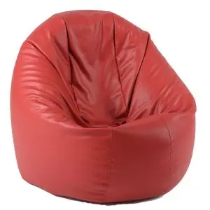 Калъф за пуф 330л., Relaxo XL - Rosu, (Не съдържа пълнеж), Еко кожа, 8868