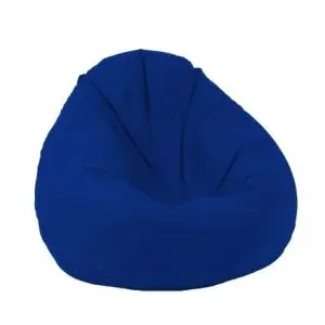 Пуф, круша, 520л., Nirvana Gigant - Teteron Blue, За открито, Перящ се калъф, Пълнеж от Полистиролни перли, 8097