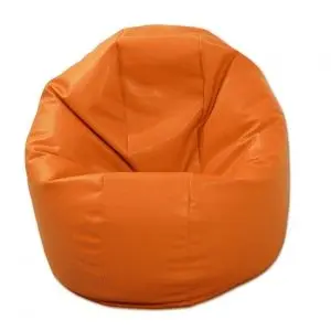Пуф, за деца, 210л., Relaxo - Orange, Еко кожа, Пълнеж от Полистиролни перли, 8109