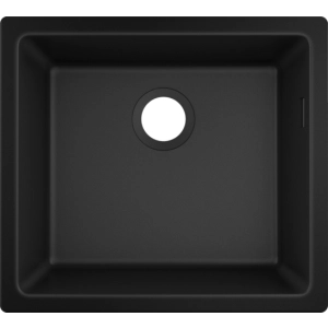 Кухненска мивка за монтаж под плот hansgrohe S510-U450-Graphiteblack, (21918)