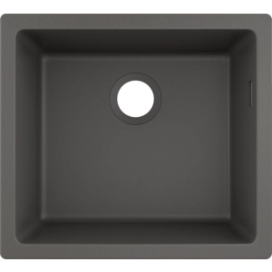 Кухненска мивка за монтаж под плот hansgrohe S510-U450-Stonegrey, (21917)