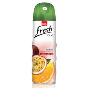 Ароматизатор за въздух Sano Duo Fresh Пасифлора и Портокал, Аерозол, 300 мл