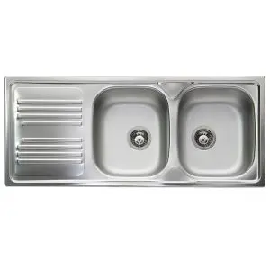 Мивка за над плот SMEG LYP116R, Серия Omni, 116 см, Две корита, (19764)