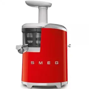 Бавнооборотна сокоизстисквачка SMEG SJF01RDEU, 50s Style, 43 об/мин, 150 W, (19848)