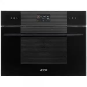 Комбинирана микровълнова за вграждане SMEG SO4102M1B3, Серия Linea, Платформа Galileo: Micro combi, (19372)