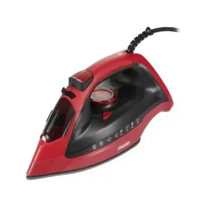 Ютия Mesko MS 5031, 3000W, Керамика, Автоматично изключване, С-ма против варовик, Червен/черен, (12746)