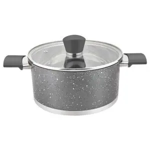 Тенджера с капак ZEPHYR ZP 1210 SBM16, 16х10.5 см, 2 литра, Многослойно дъно, Неръждаема стомана