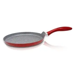 Тиган за палачинки ZEPHYR Red Passion ZP 4422 E26, 26 см, Мраморно покритие, Червен